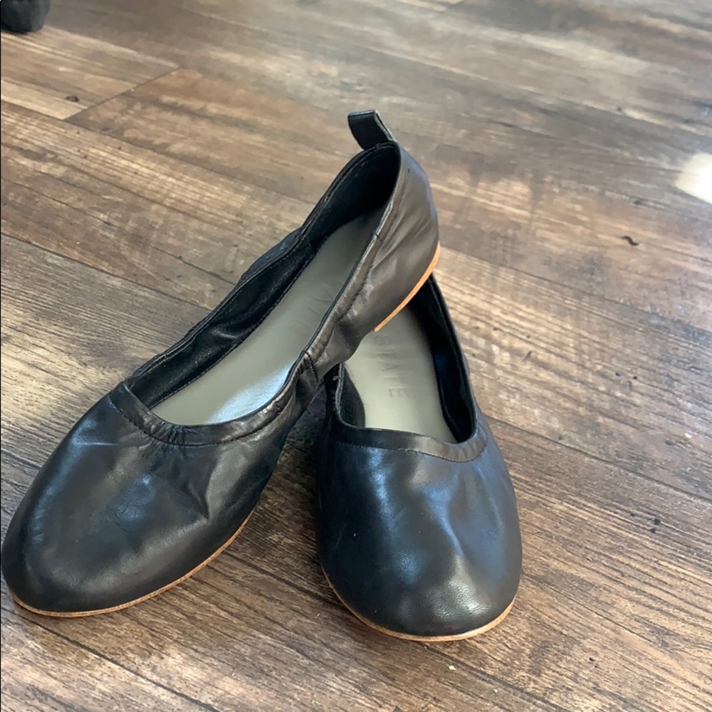 1. State black ballet flats size 9.5